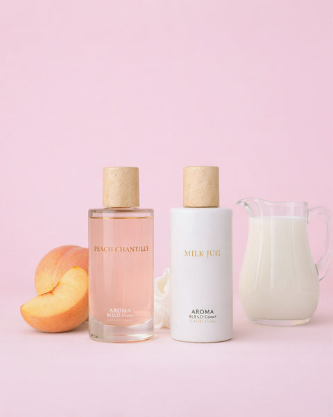 PEACH CHANTILLY × MILK JUG PEACH MILK – aromablendbar