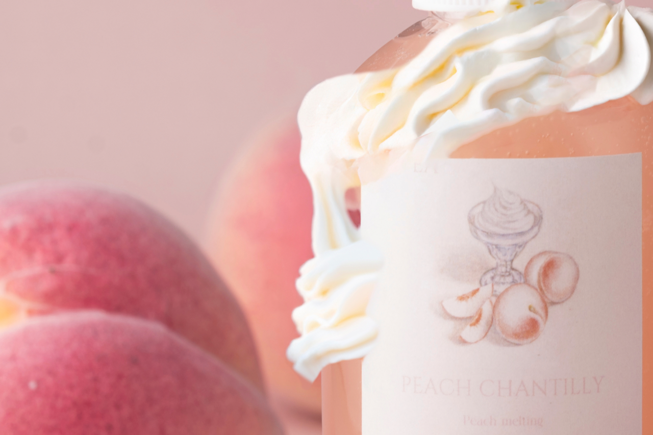 PEACH CHANTILLY BODY GEL – aromablendbar PEACH CHANTILLY BODY GEL – aromablendbar