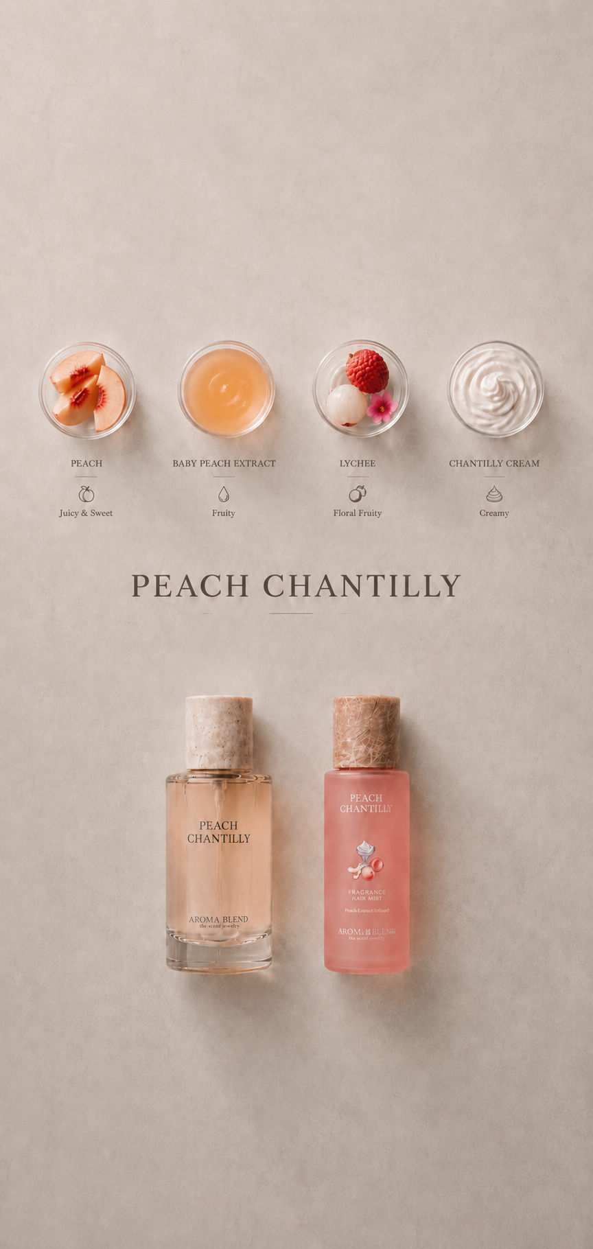 Peach Chantilly